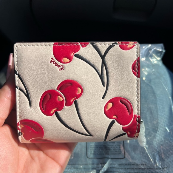 Coach Cherry Wallet - Picture 3 of 8